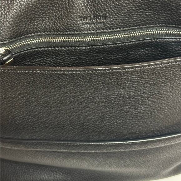 The Row Sideby Crossbody Bag Black Pebbled Leather Authentic Rare - Picture 9 of 16